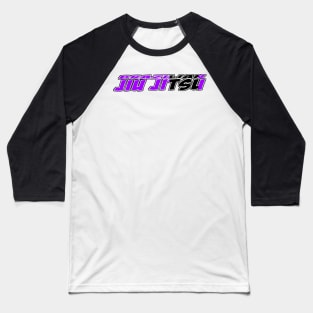 Brazilian Jiu Jitsu Purple Belt Baseball T-Shirt